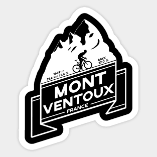 Mont Ventoux, Road Cycling Climb Sticker